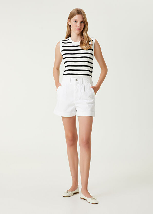 Beymen Club Beyaz Şort - 1