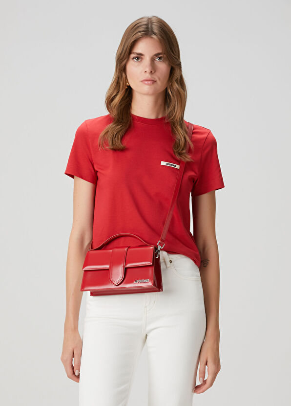 Jacquemus Le Grand Bambino Red Women's Leather Bag - 2