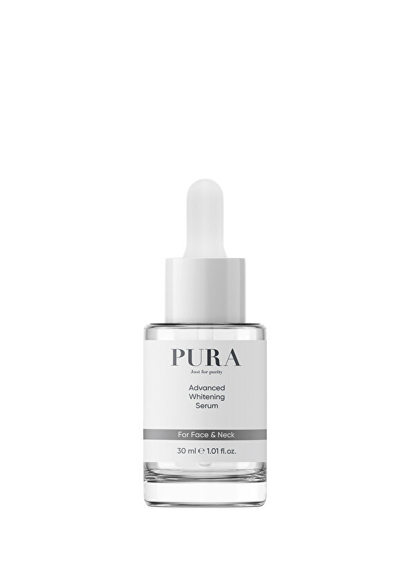 PURA Just for purity Advanced Whitening Leke Karşıtı ve Cilt Tonu Eşitleyici Serum 30 ml - 1