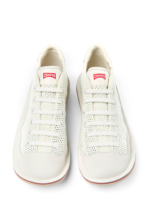 Camper K300327-014 Beetle Beyaz Erkek Oxford Ayakkabı - 4