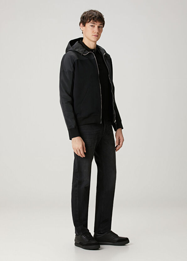 Givenchy Siyah Kapüşonlu Mont - 2