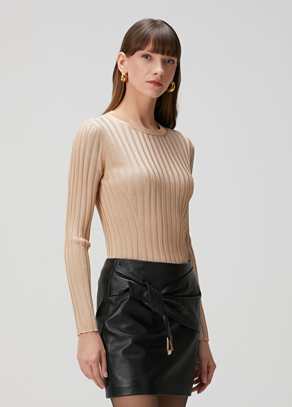 Versace Bej Ribli Triko - 1