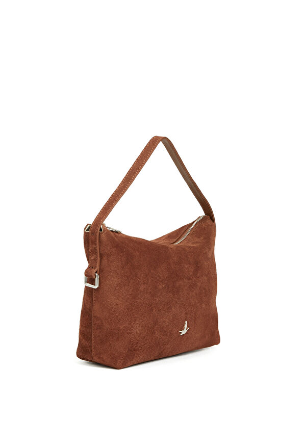 Beymen Club Bordo Çift Askılı Kadın Deri Çanta - 2