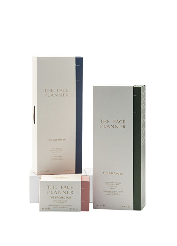 The Face Planner The Reset & Renew Plan The Cleanser + The Balancer + The Protector Arındırıcı 3'lü Cilt Bakım Seti - 2