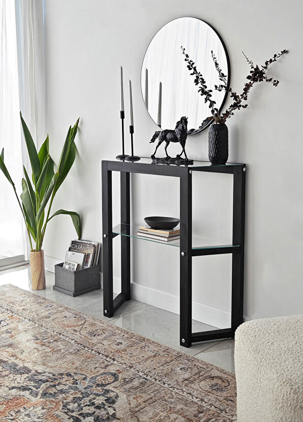 Neostill Trapezoid Anthracite Solid Dresser - 4