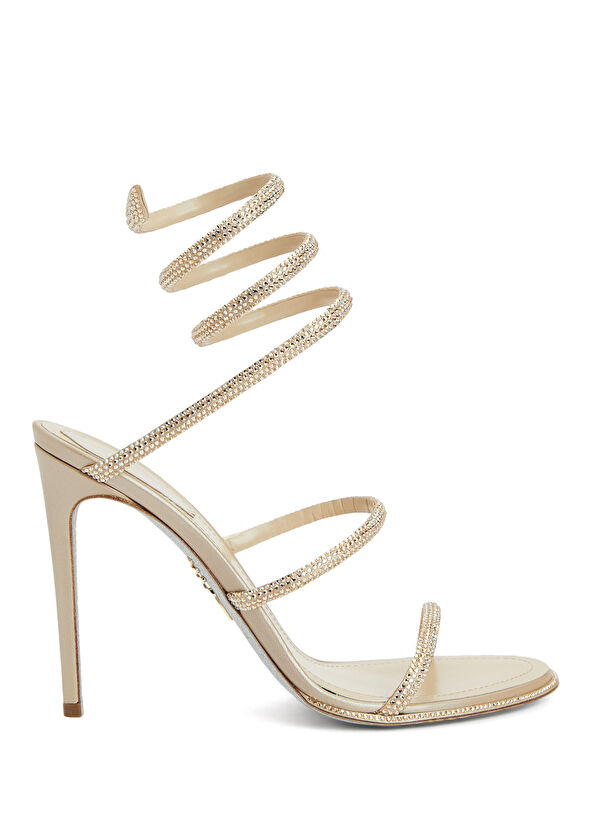 Bej Kadın Sandalet - Görsel 2