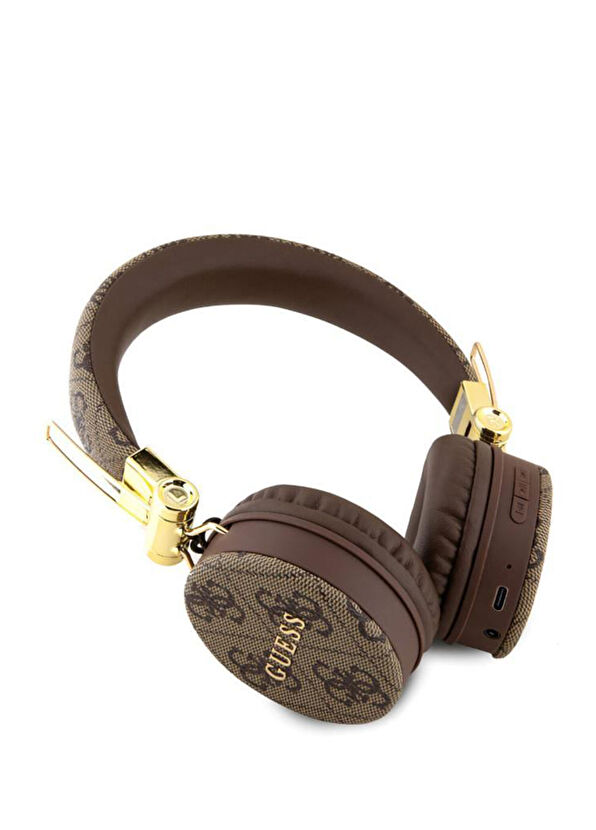 Guess Metal Logolu 4G Desenli Kulak Üstü Bluetooth 5.3 Kulaklık  - 2