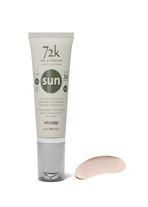 72k Sun Cream SPF30 Tinted Yaşlanma Karşıtı Güneş Kremi 50 ml - 2