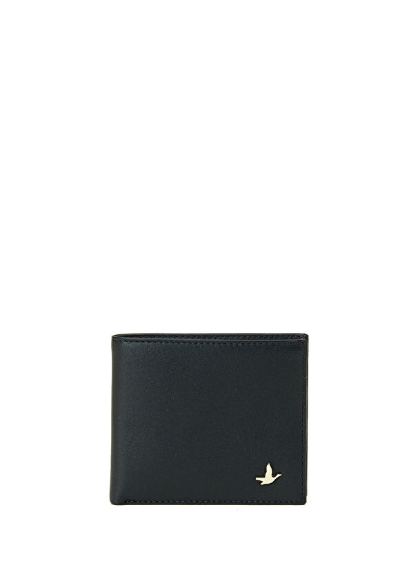 Beymen Club Navy Blue Men's Leather Wallet - 1