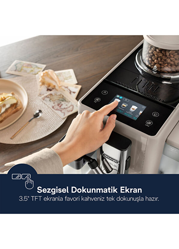 Delonghi Rivelia EXAM440.55.BG Tam Otomatik Kahve Makinesi - 4