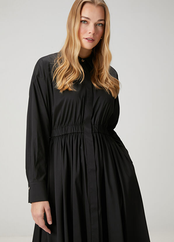 Beymen Club Black Midi Dress - 2