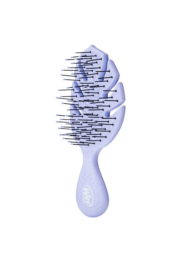 Wet Brush Go Green Mini Detangler Lila Dolaşık Açıcı Saç Fırçası  - 3