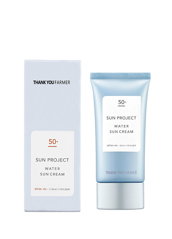 Thank You Farmer Sun Project Water Sun Cream SPF50+ PA+++ Moisturizing Face Sunscreen 50 ml - 2
