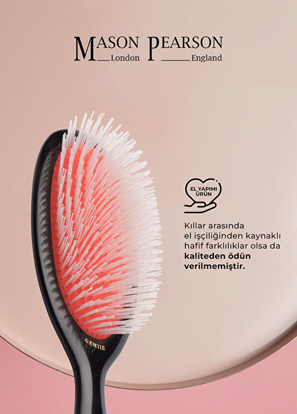 Mason Pearson Gentle Nylon NG2 Dark Saç Fırçası - 2