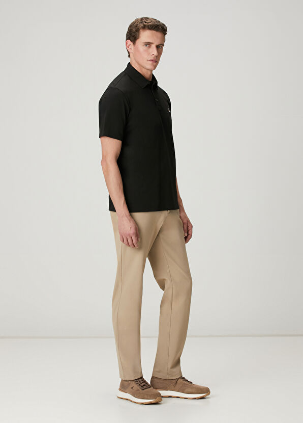 Beymen Club Comfort Fit Siyah Polo Yaka T-shirt - 3