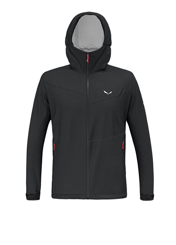 Salewa Puez Aqua 4 PTX 2.5L Black Men's Jacket - 1