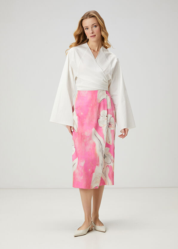 Beymen Club Kırık Beyaz Crop Gömlek - 2