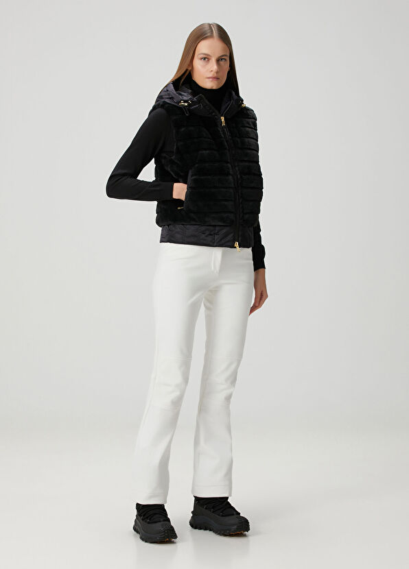 Bogner Yumi Black Hooded Vest - 2