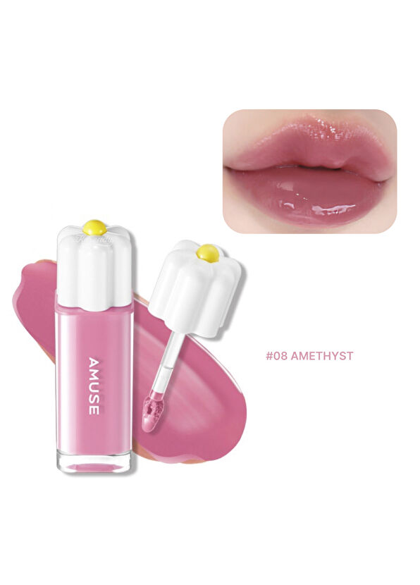 Amuse Dew Tint Doğal Parlaklık ve Nem Veren Meyveli Dudak Parlatıcısı 4 gr - 2