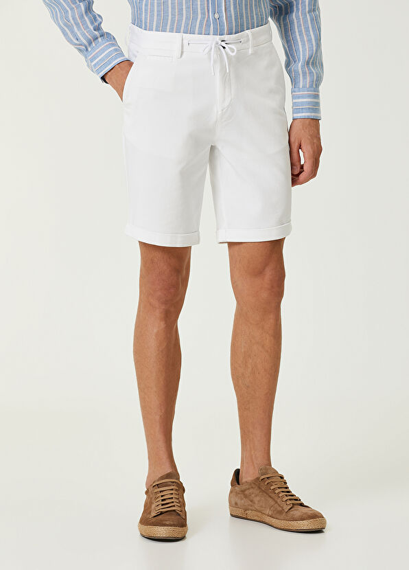 Beymen Club Beyaz Şort - 2