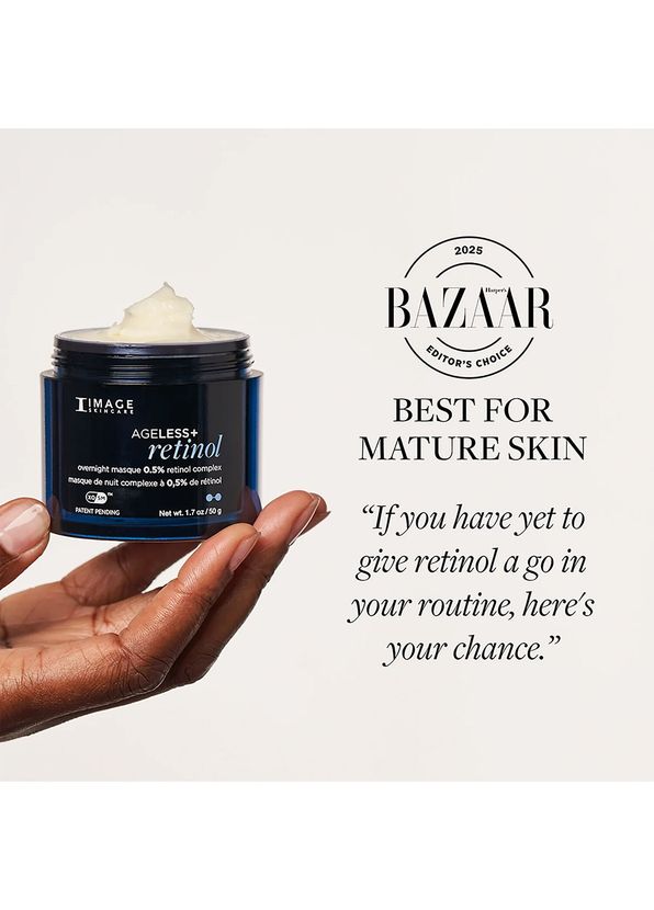 Image Skincare Ageless+ Retinol Overnight Masque 0.5% Retinol Complex Anti-Aging Face Cream 50 gr - 2