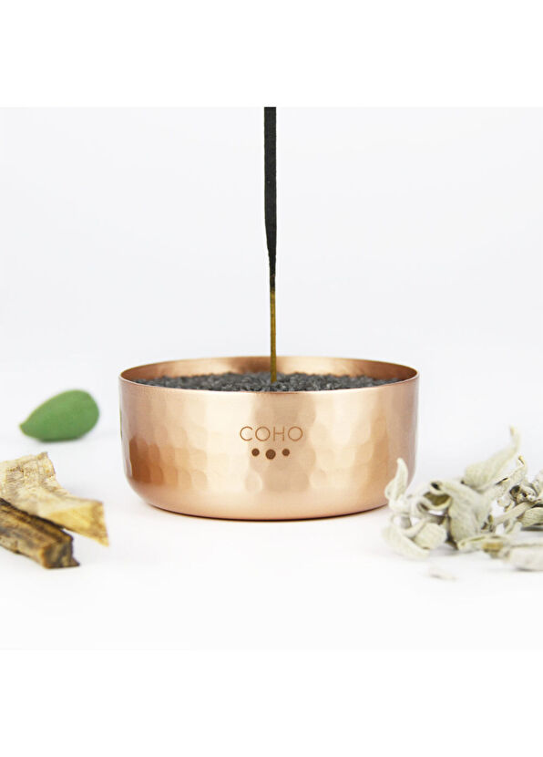 Coho Objet Coho Box Matte Meditation Tütsülük 2 Palo Santo ve Adaçayı Hediye Seti - 3