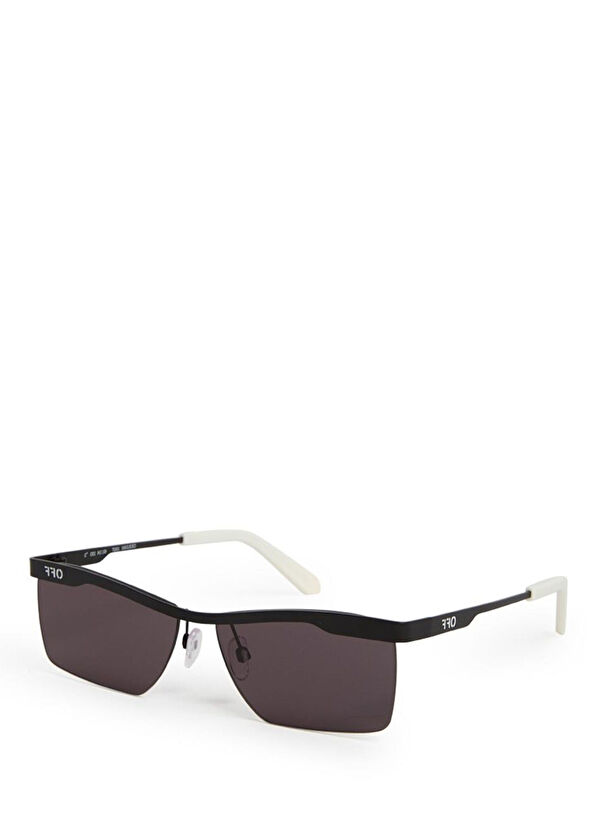 Off-White OERI095F 52 1007 Siyah Metal Kadın Güneş Gözlüğü - 2