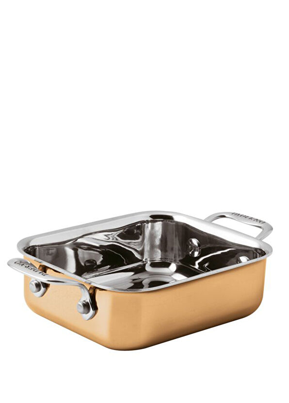 Paderno Çelik Dikdörtgen Mini Sunum Tenceresi 12 cm  - 2