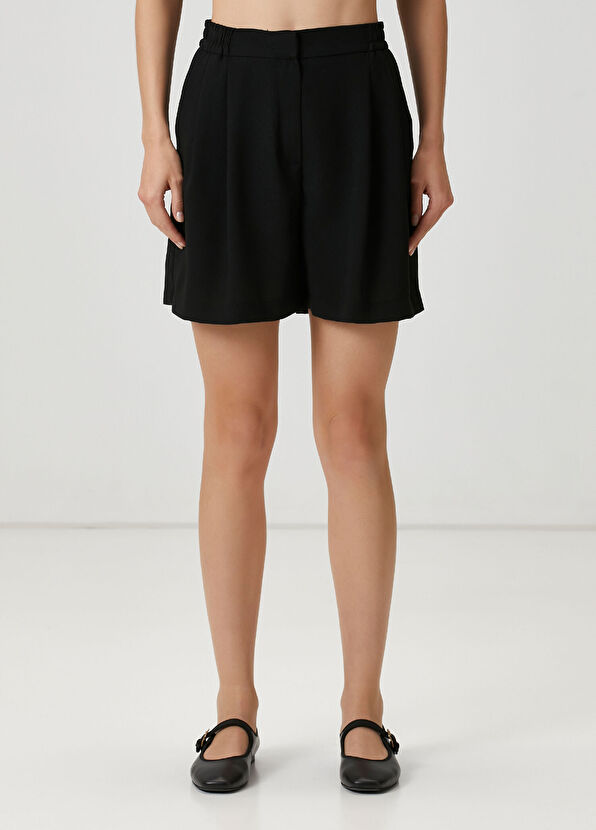 Beymen Club Black Pleated Shorts - 2