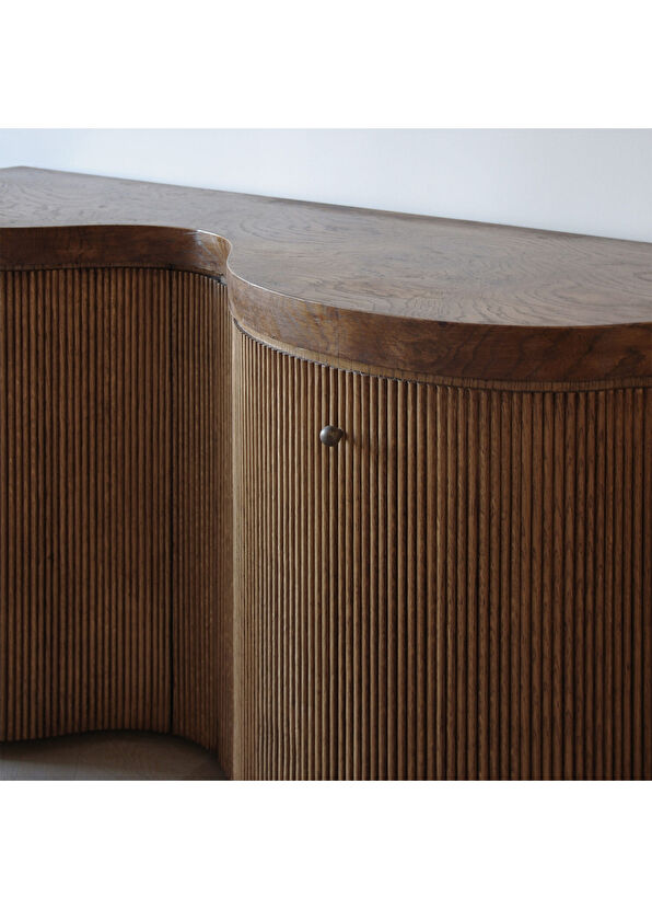 Latanwood Slyvester Wooden Sideboard - 4