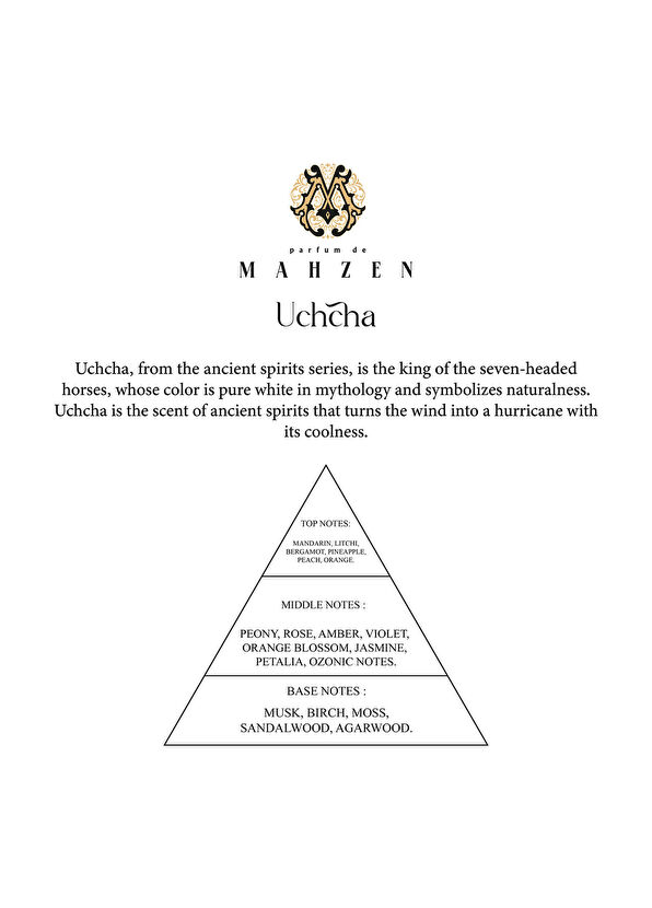 Parfum de Mahzen Uchcha Extraıt De Parfum 100 ml Unisex Parfüm  - 3