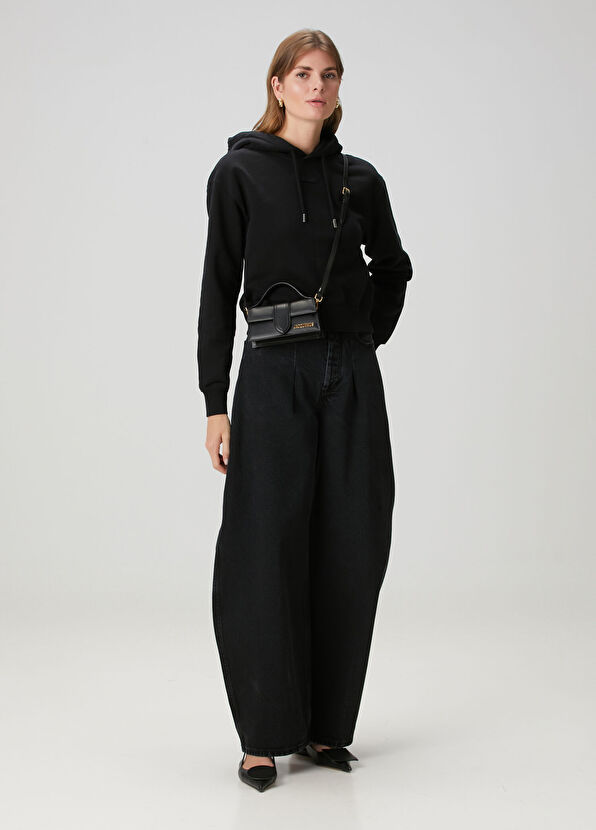 Le Bambino Siyah Kadın Deri Çanta - Görsel 3