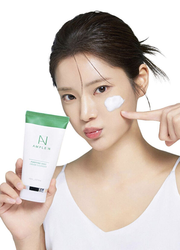 AMPLE:N Purifying Shot Cream Cleanser Arındırıcı Yüz Temizleyici Krem 150 ml - 2