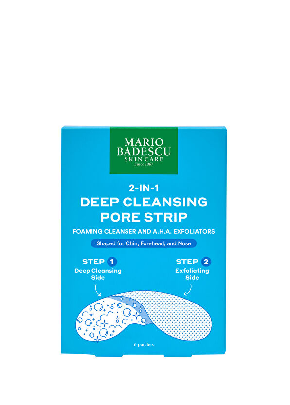 Mario Badescu 2-İn-1 Deep Cleansing Pore Strips 6 Patches - 1
