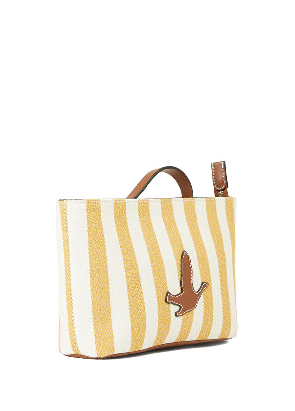 Beymen Club Sarı Kadın Kanvas El Portföyü - 2