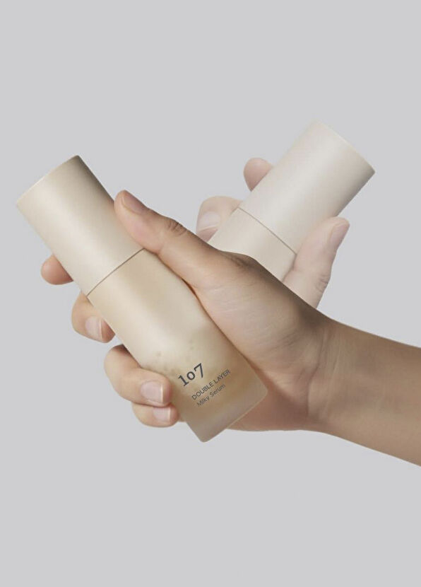 107 Double Layer Milky Ginseng Exosome Elastikiyet Artırıcı ve Derin Nem Veren Süt Dokulu Cilt Serumu 50 ml - 2