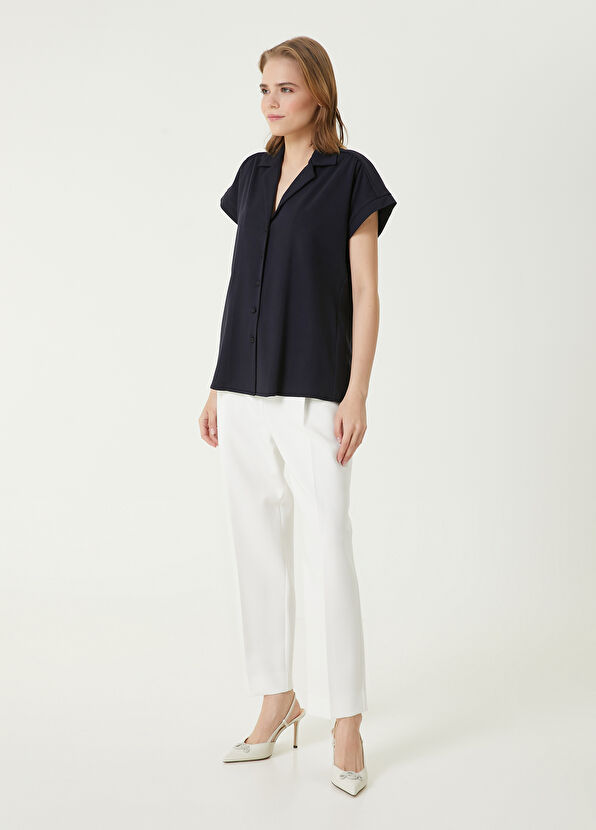 Beymen Club Navy Blue Blouse - 2