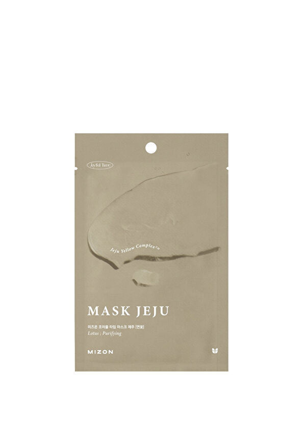 Mizon Joyful Time Mask Jeju Lotus Nemlendirici Yatıştırıcı Yüz Maskesi - 1