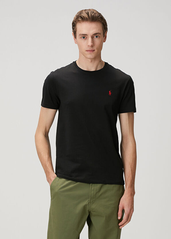 Siyah Basic T-shirt - Görsel 2
