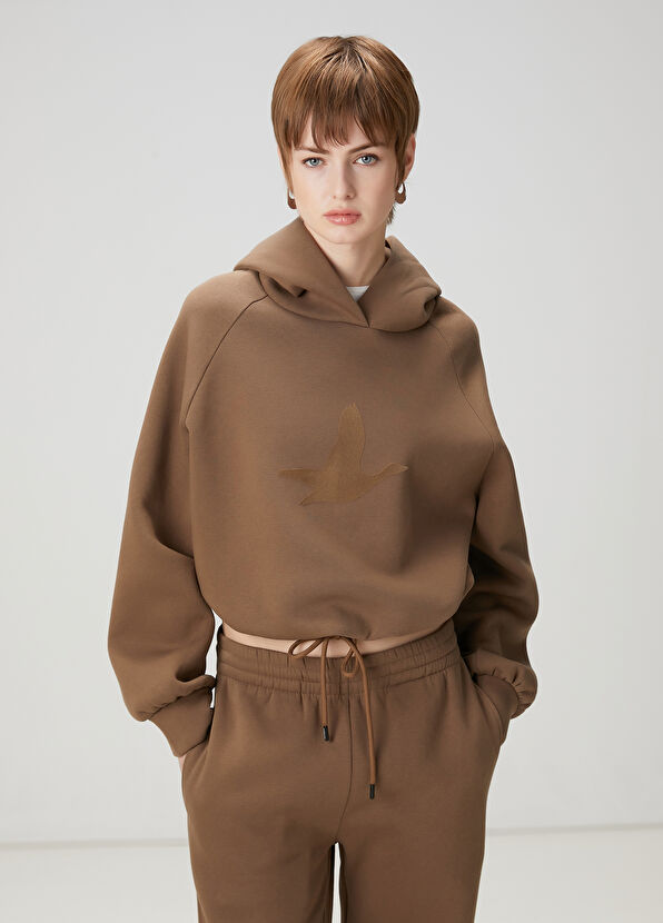 Beymen Club Mink Hooded Sweatshirt - 1