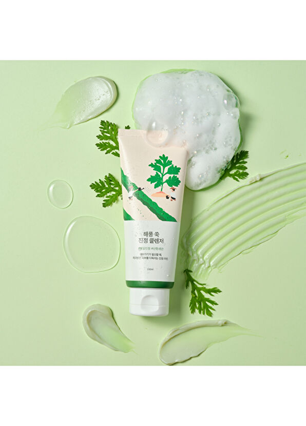 Round Lab Mugwort Calming Cleanser Cildi Sakin Tutan Cilt pH Uyumlu Mugwort Özlü Temizleyici 150ml - 2