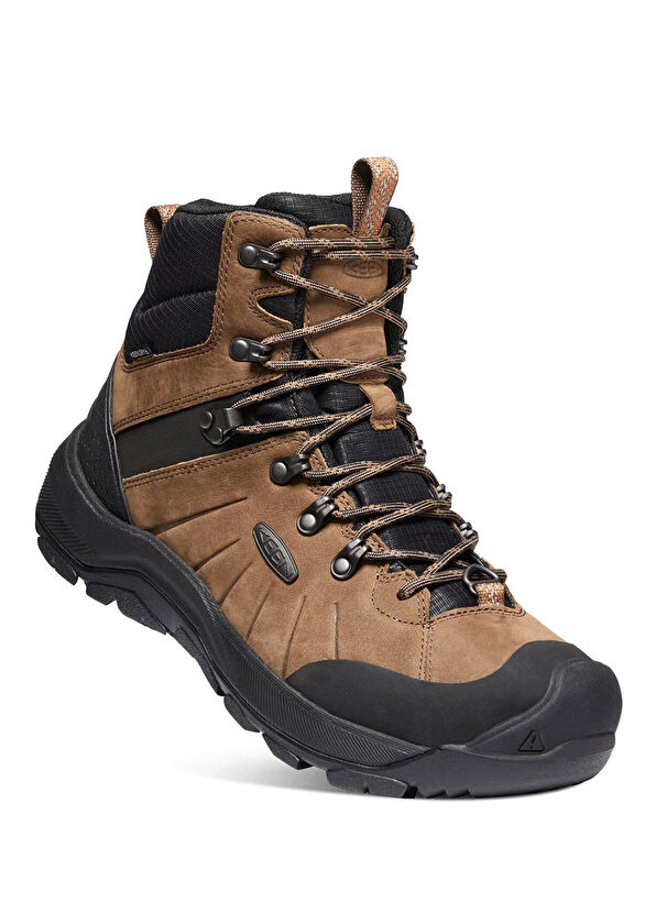 Keen Revel IV Dak Earth Caramel Cafe Fleece Waterproof Men's Boots - 3