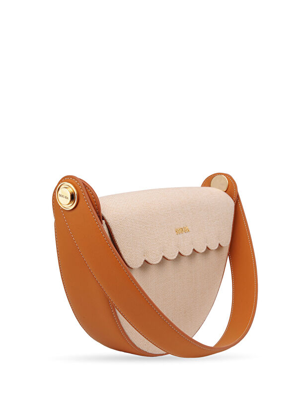SOU-BA Pina Beige Shoulder Bag - 3
