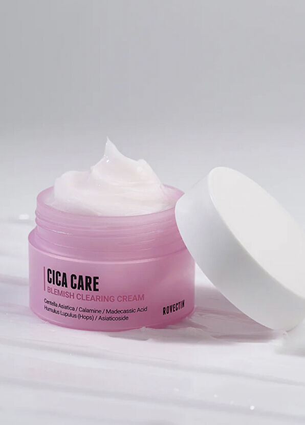 Rovectin Cica Care Blemish Clearing Cream Kırmızı Leke ve Stres Karşıtı Gözenek Tıkamayan Yüz Kremi 50 ml - 2