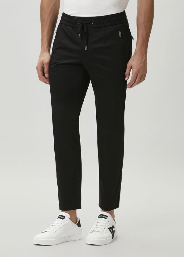 Dolce&Gabbana Black Waist Corded Pants - 2