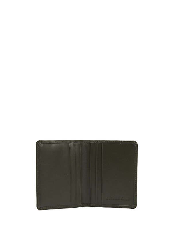 Beymen Club Khaki Men's Leather Card Holder - 3