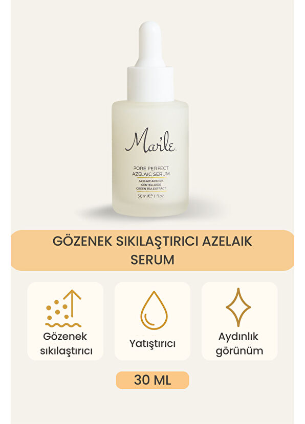 Mar'le Pore Perfect Gözenek Sıkılaştırıcı Azelaik Cilt Serumu 30 ml - 2