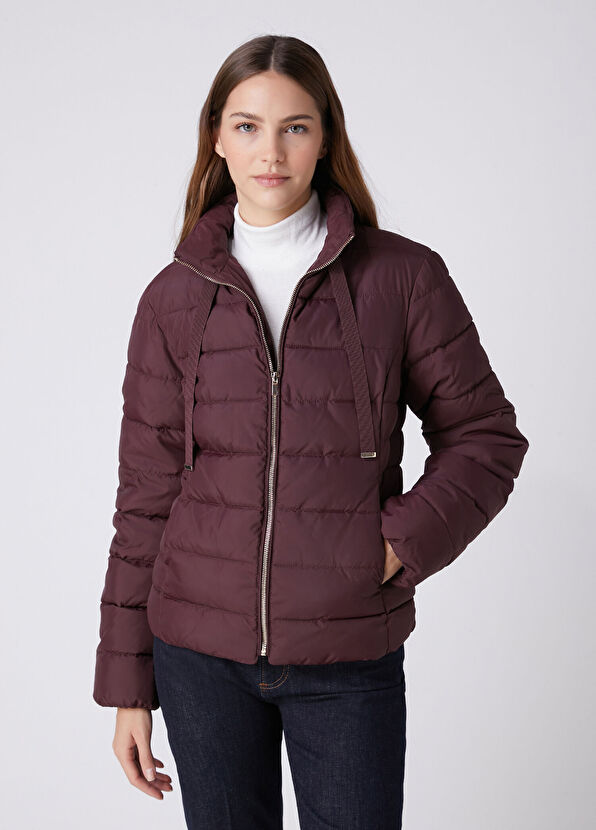 Beymen Club Plum Basic Puffer Jacket - 1