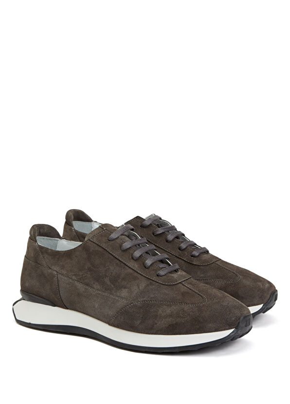 Beymen Club Antrasit Erkek Süet Sneaker - 2