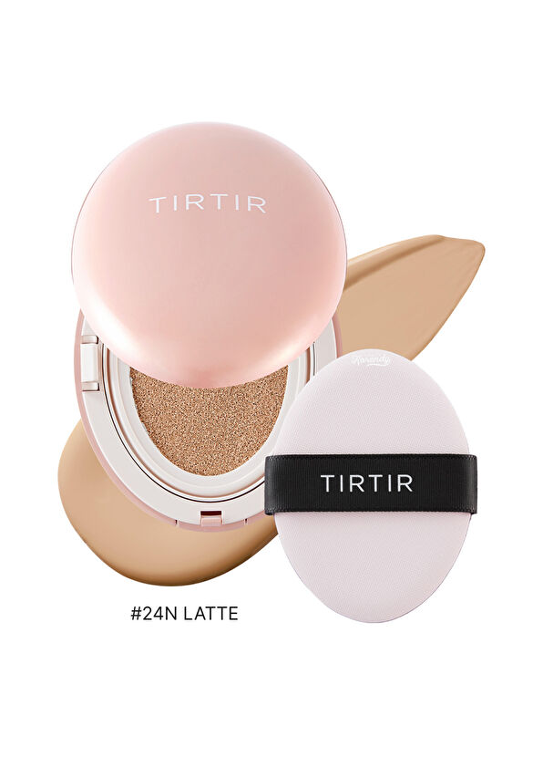 Tırtır Mask Fit All Cover Cushion 24 N Latte Uzun Süre Kalıcı Kusursuz Kapatıcı Mat Bitişli Cushion Fondöten 18 gr - 2